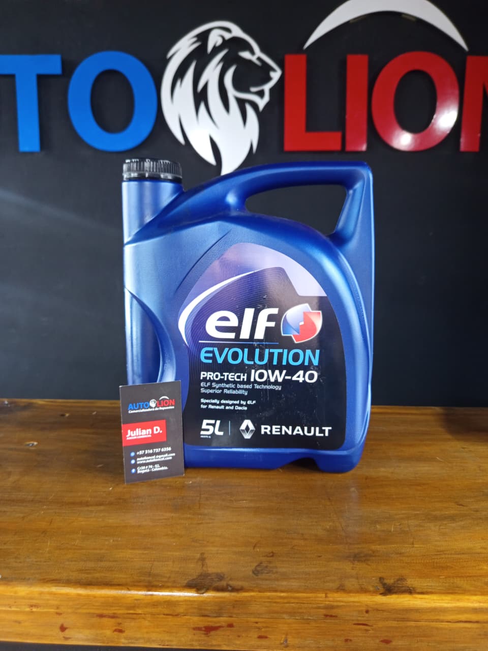 ACEITE ELF EVOLUTION PRO TECH 5 LITRO